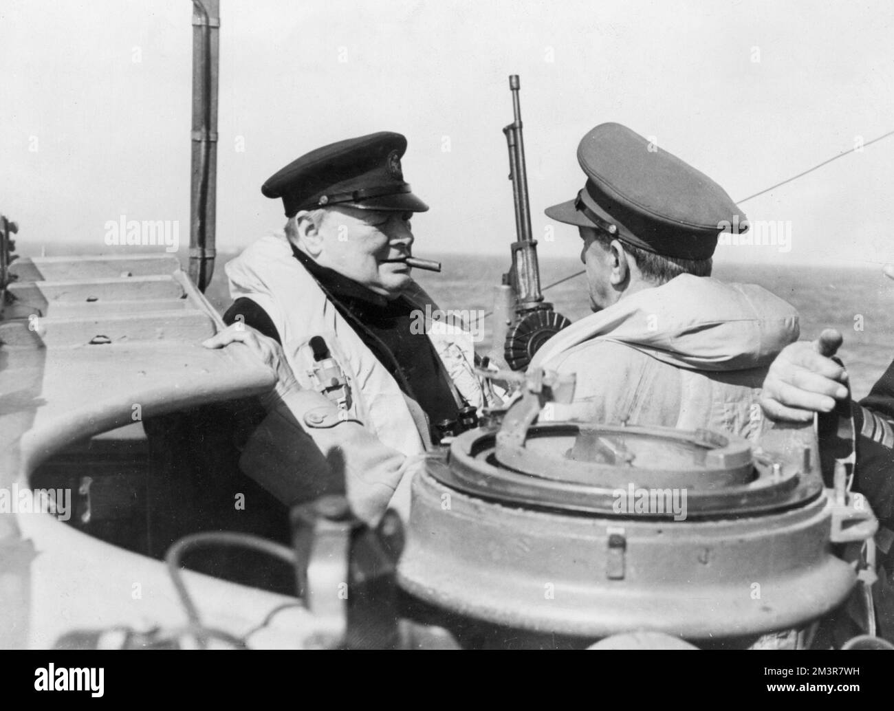 Winston Churchill und Sir Alan Brooke Stockfoto