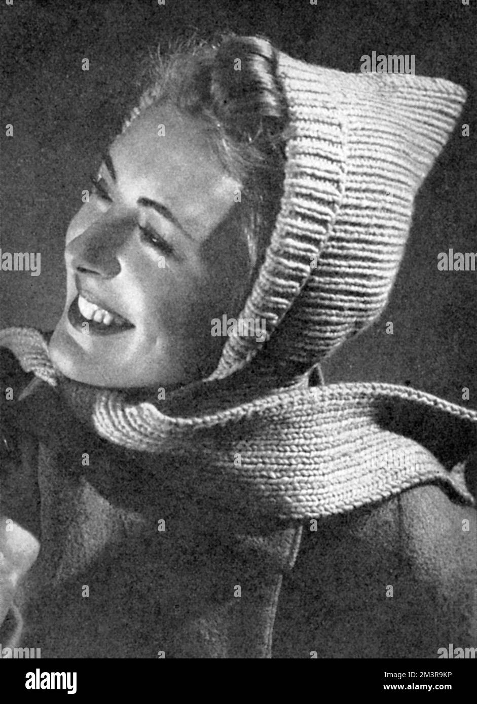 Fashion Hood Foto, Britannia and Eve Magazine, 1939 Stockfoto