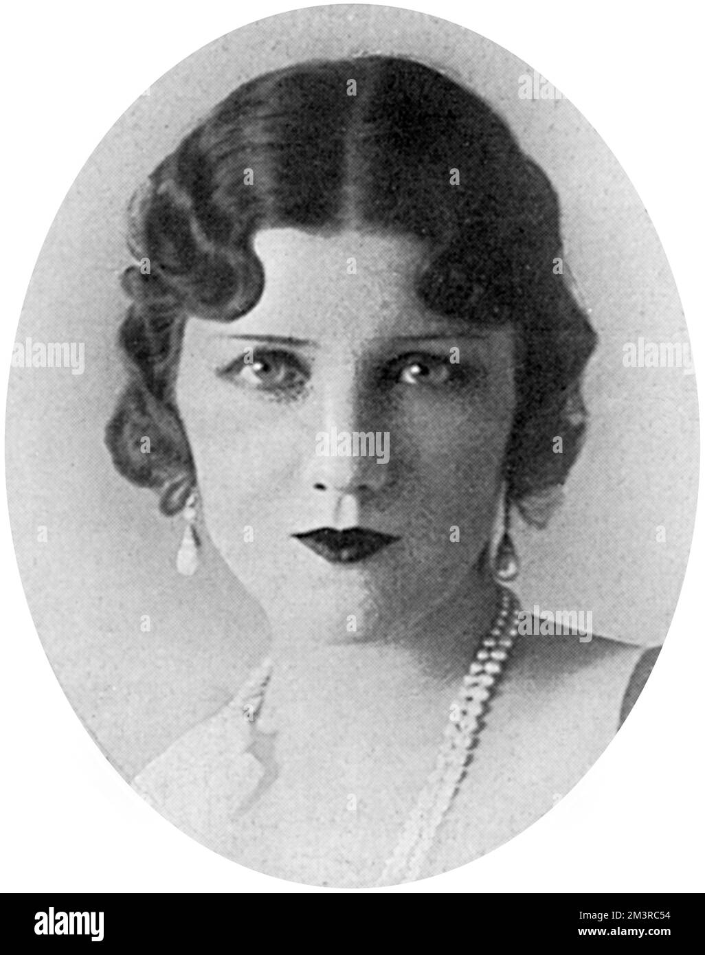 Frau Frank Jay Gould (Florence de Caze) Stockfoto