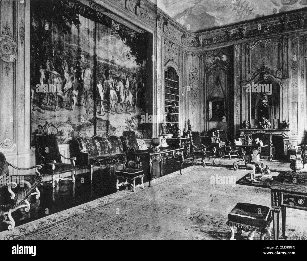 Sir Philip Sassoons Haus, 25 Park Lane: Das Boudoir Stockfoto Sir Philip Sassoons Haus, 25 Park Lane: Das Boudoir Stockfoto