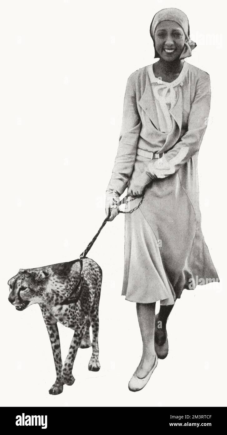 Josephine Baker (19061975) in den USA geborene französische