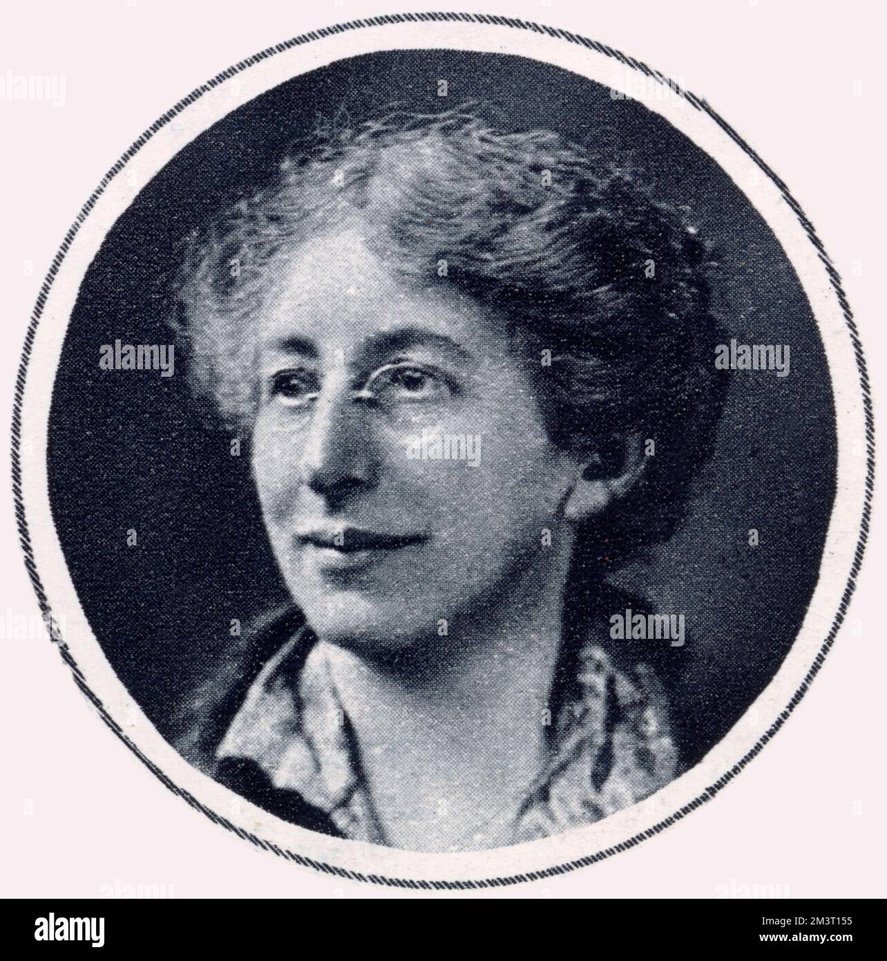 Henrietta ("Nettie") Adler JP (1868-1950) - Jüdische liberale Partei als Politiker. Eine der ersten Frauen, die gewählt wurde und ihren Platz im Londoner Bezirksrat einnehmen konnte. Stockfoto