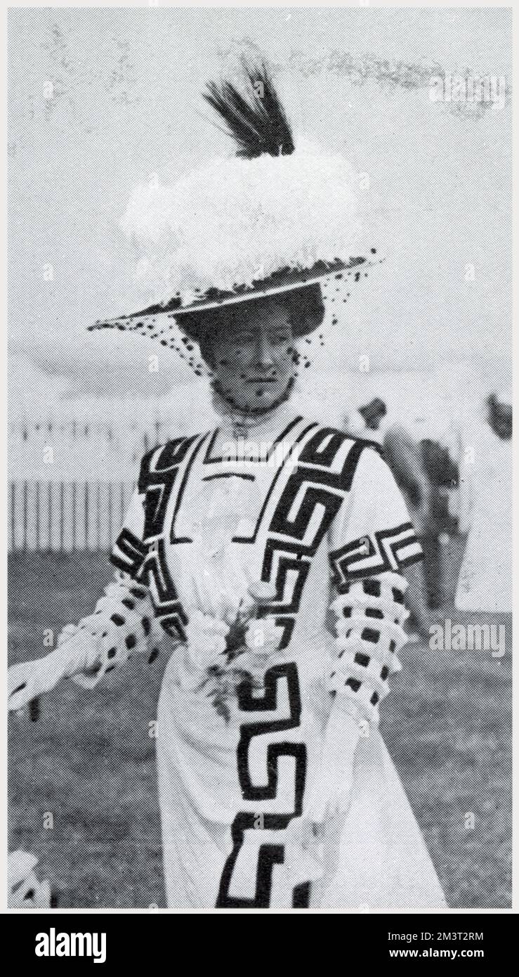 Royal Ascot Fashions 1909 Stockfoto