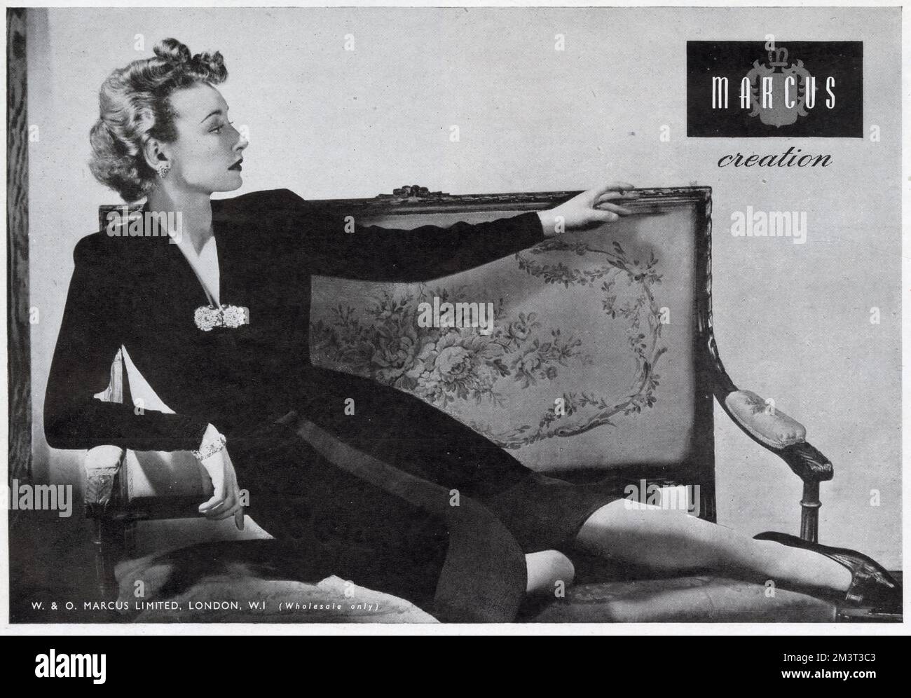Marcus-Werbung. Datum: 1944 Stockfoto