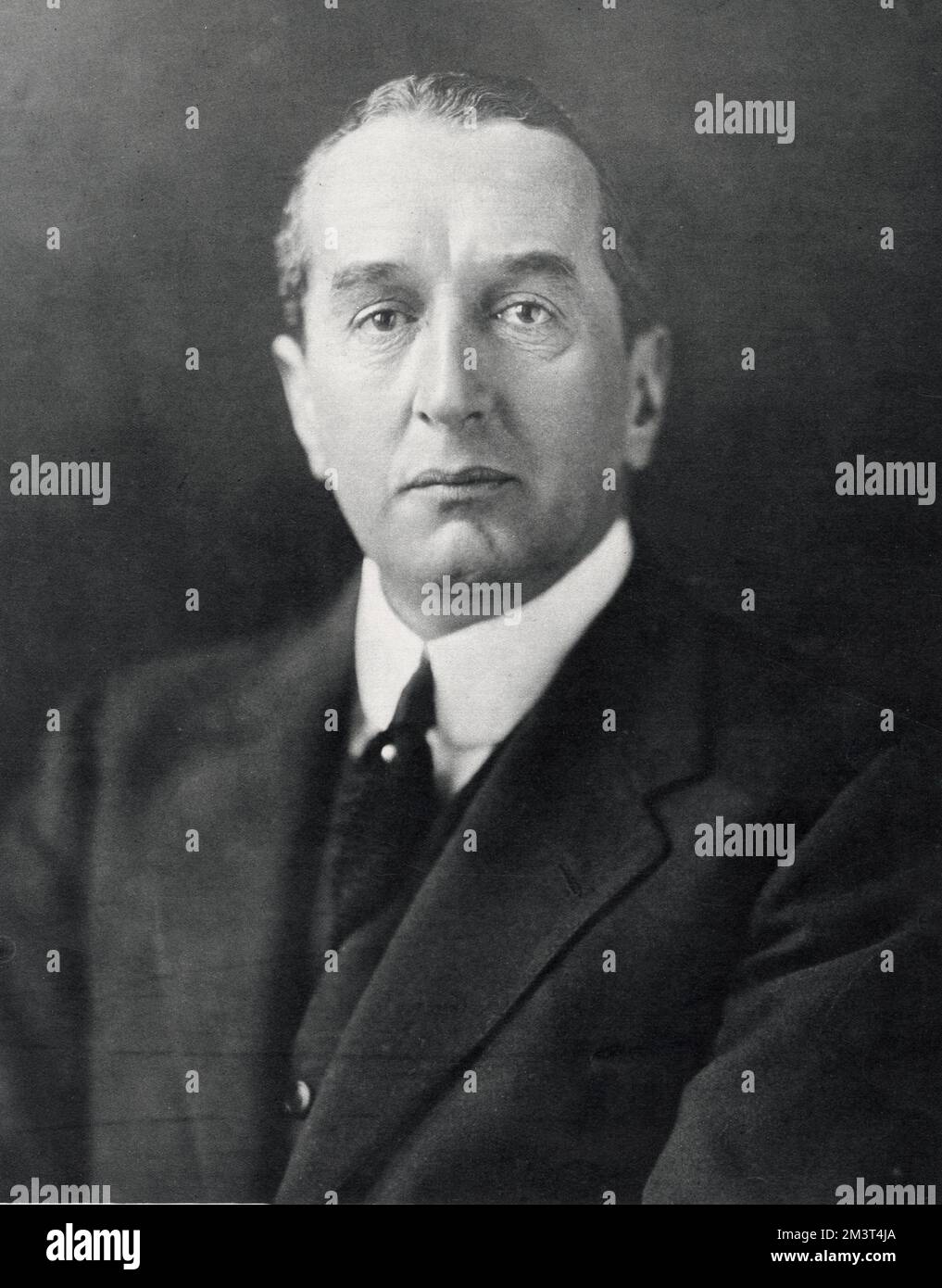 Stanley Melbourne Bruce, Premierminister von Australien. Stockfoto