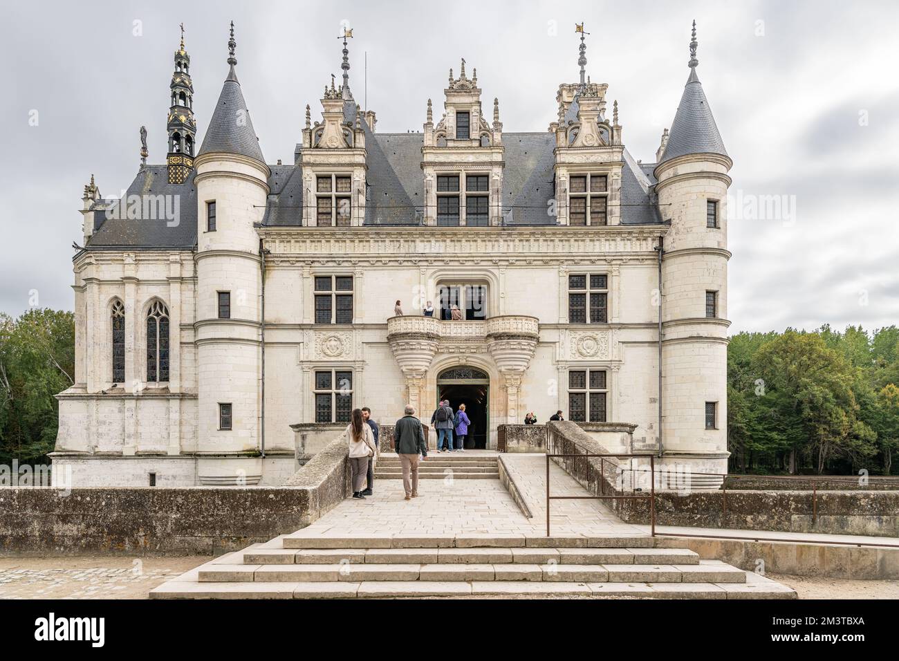 Château de Chenonceau, Indre-et-Loire, Centre-Val de Loire, Frankreich Stockfoto