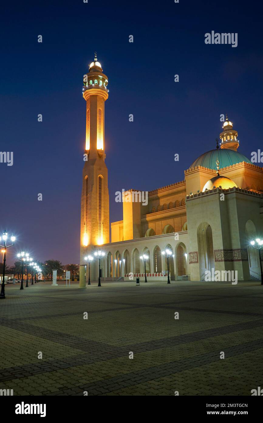 Al Fateh Grand Moschee in Manama, Bahrain Stockfoto