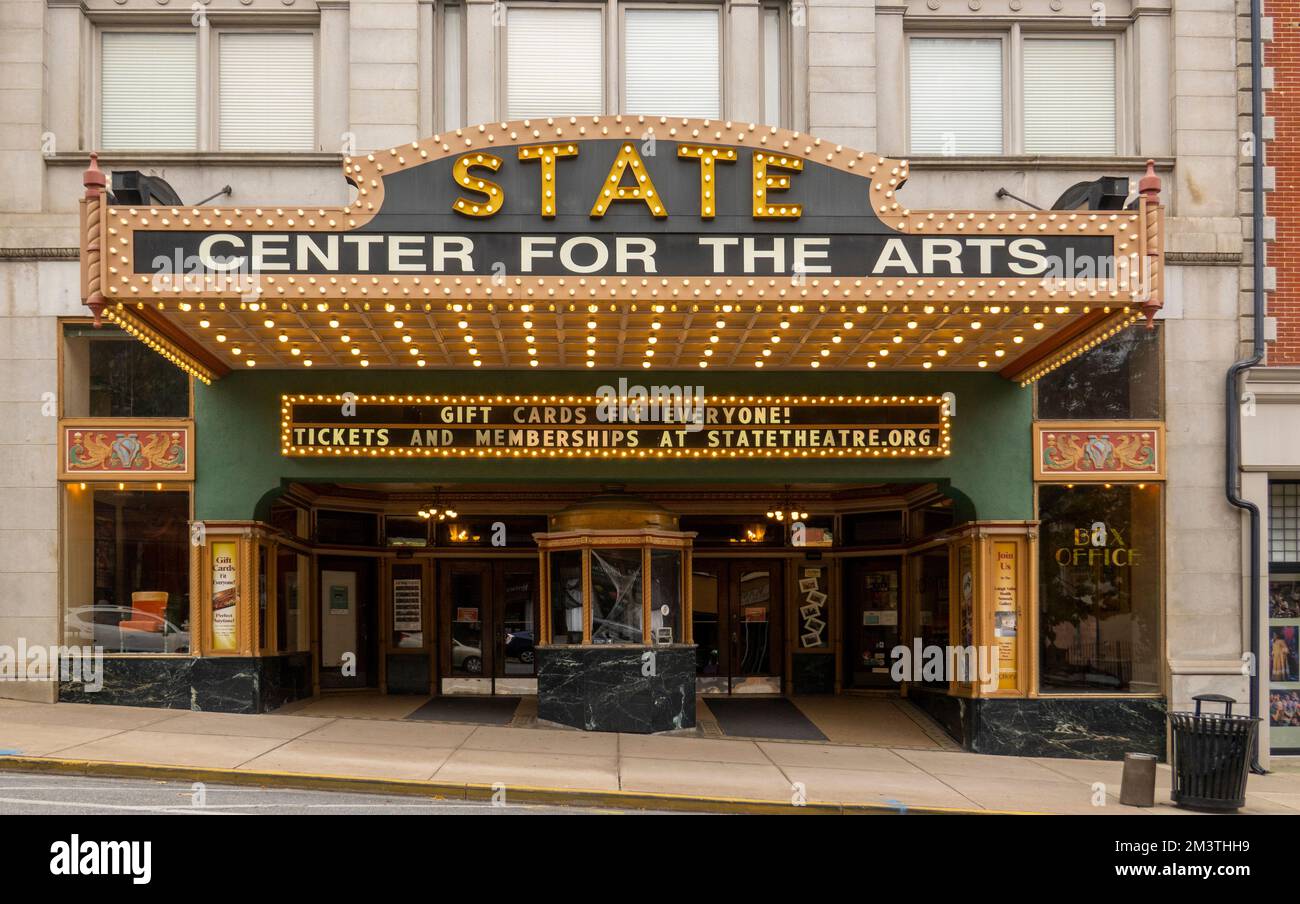 State Center for the Arts Theater in Easton, PA Stockfoto