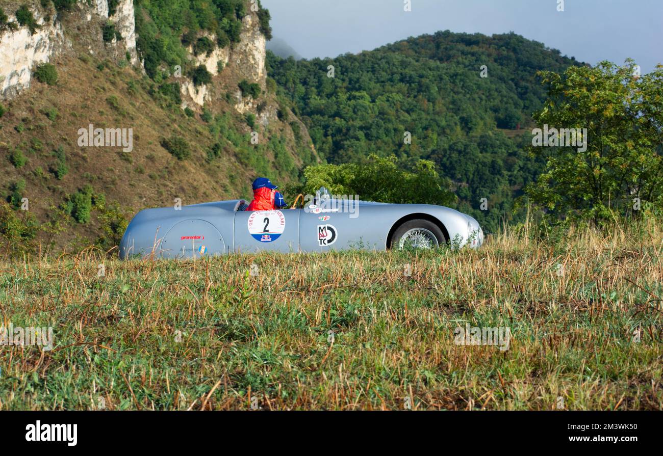 san marino, san marino - sett. 16 : Cisitalia 202 SMM Nuvolari - 1947 in coppa nuvolari Stockfoto