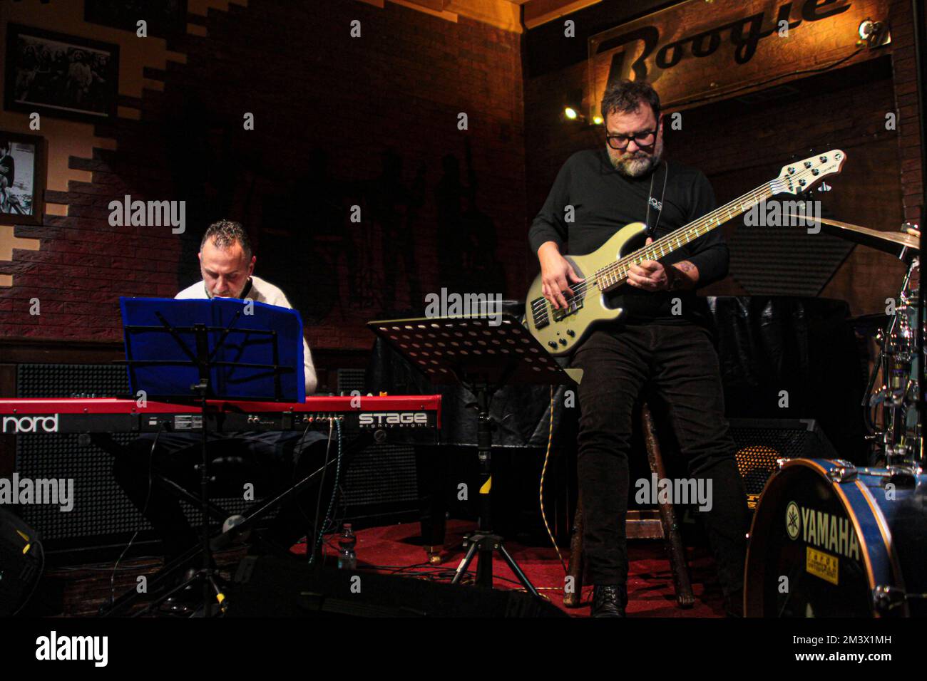 16. Dezember 2022, Rom, Italien Lucrezio De Seta Trio im Boogie Club