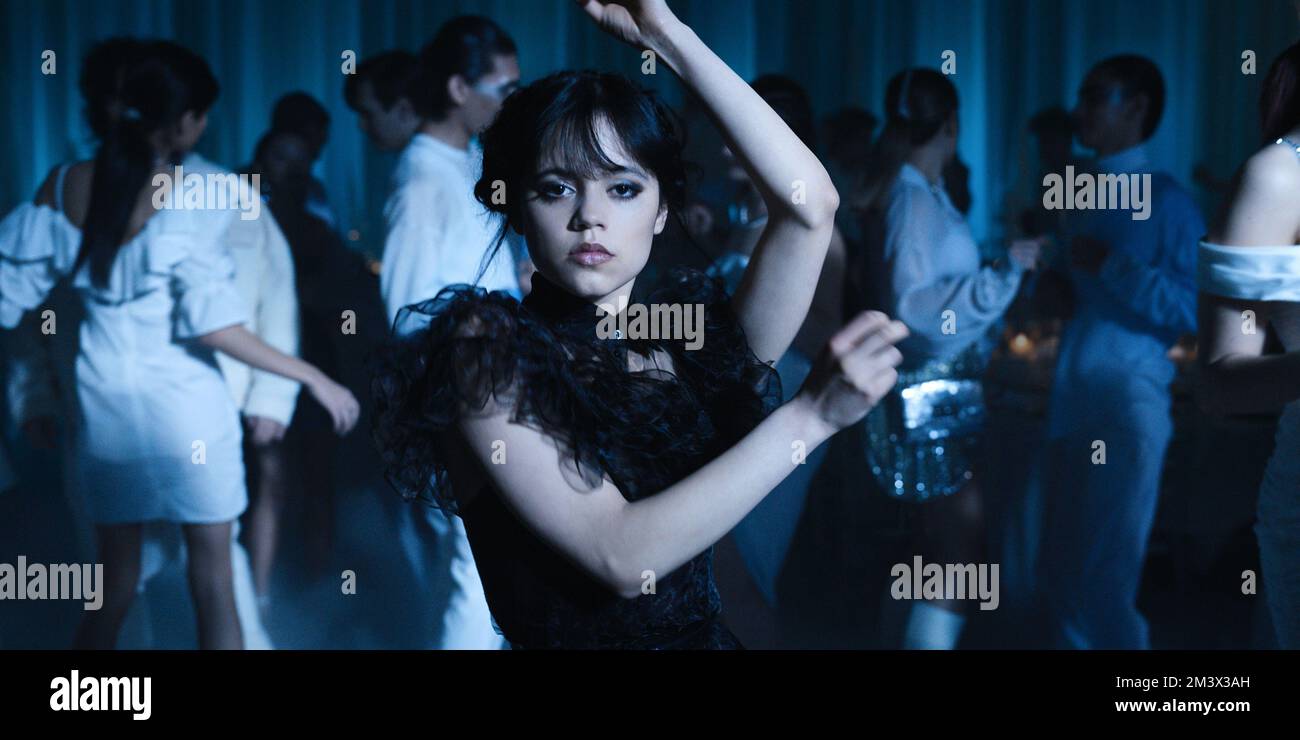 Mittwoch Netflix Stockfoto