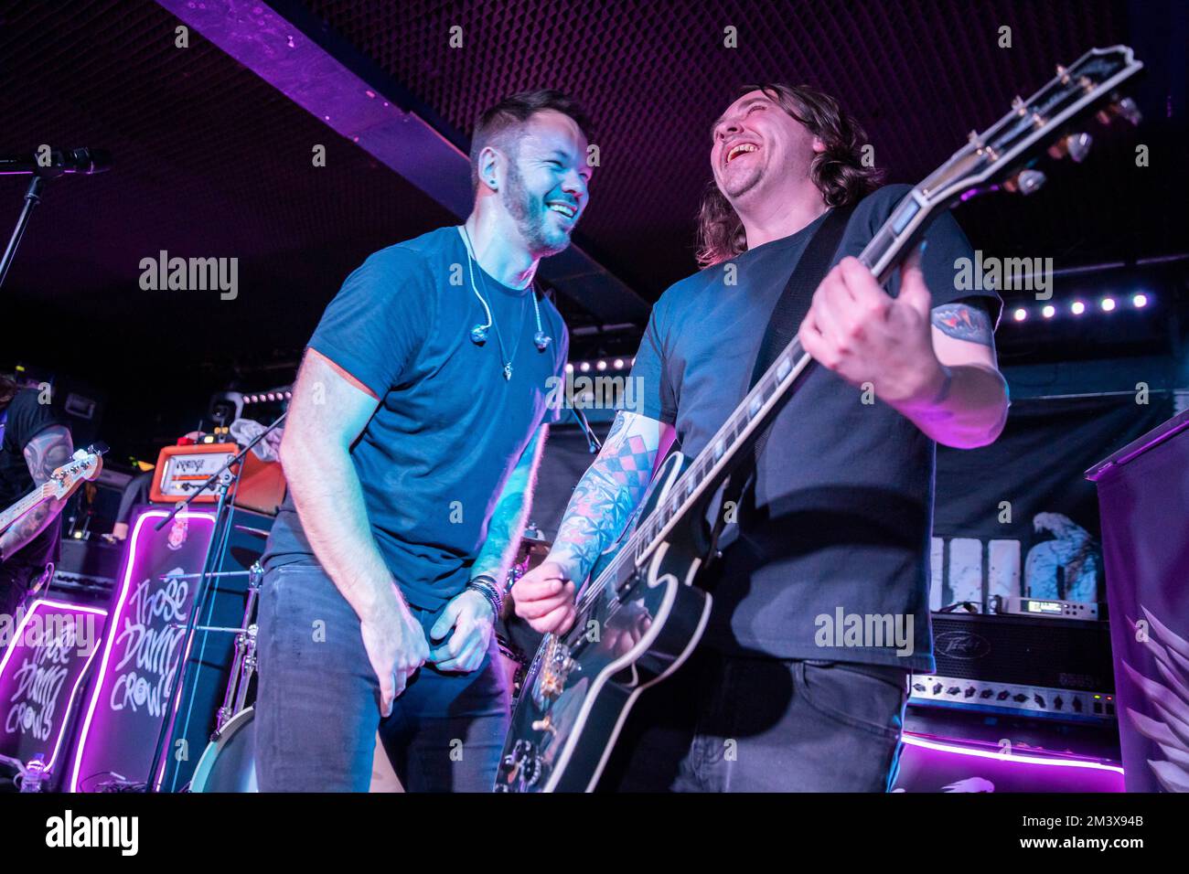 Diese verdammten Crows spielen eine ausverkaufte Show an der Wettbörse, Bristol, auf ihrer Point of No Return Tour am 9. Februar 2020 Stockfoto
