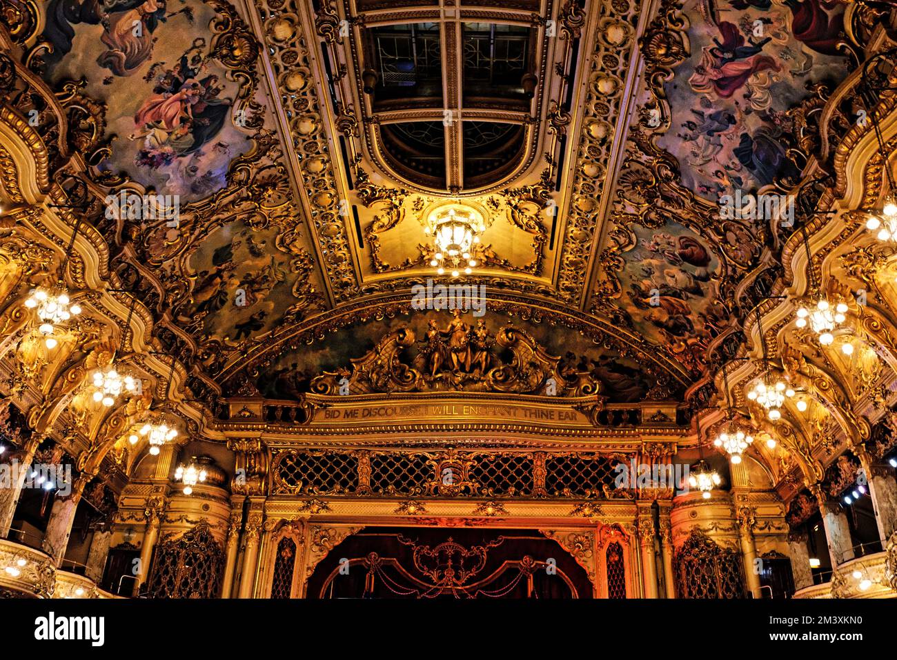 Blackpool Tower Ballroom Stockfoto