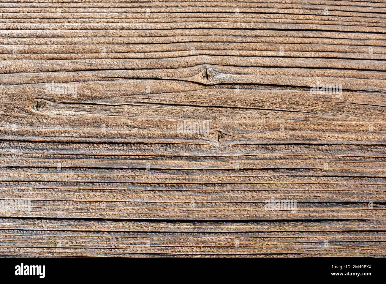 Detalle de una tabla de madera antigua, textura Stockfoto
