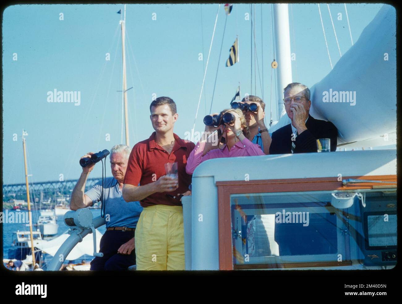 Harold Vanderbilt, Rudern - Harvard/Yale, Toni Frissell, Antoinette Frissell Bacon, Antoinette Frissell Stockfoto