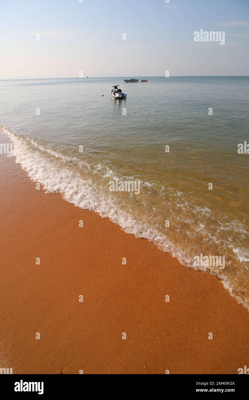 Blick auf Pataya Beach in thailand Stockfoto