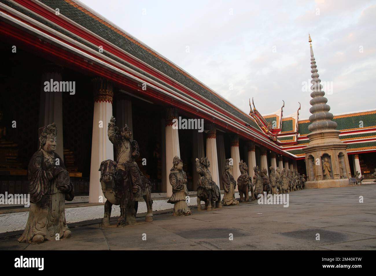 Blick auf Monumants in bangkok Stockfoto