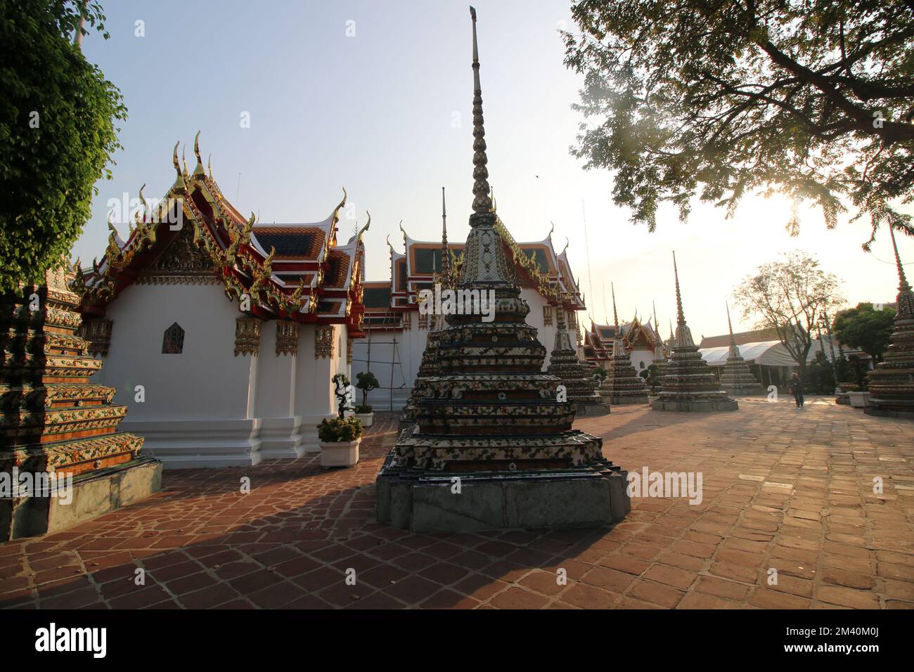 Blick auf Monumants in bangkok Stockfoto