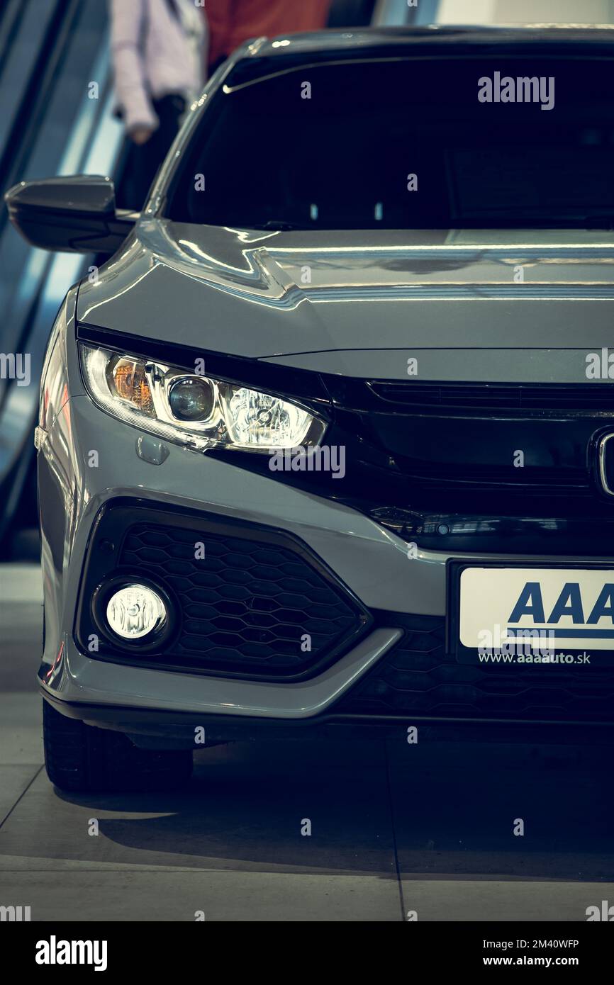 Honda Civic 1,0 Turbo – Slowakei Stockfoto
