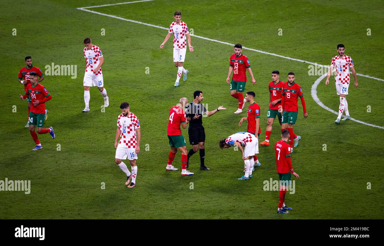 Doha, Katar. 17.. Dezember 2022. Schiedsrichter Abdulrahman Al Jassim