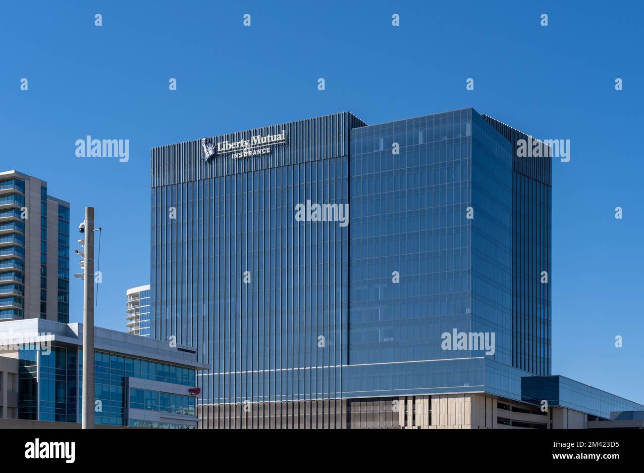 Liberty Mutual Bürogebäude in Plano, Texas, USA. Stockfoto