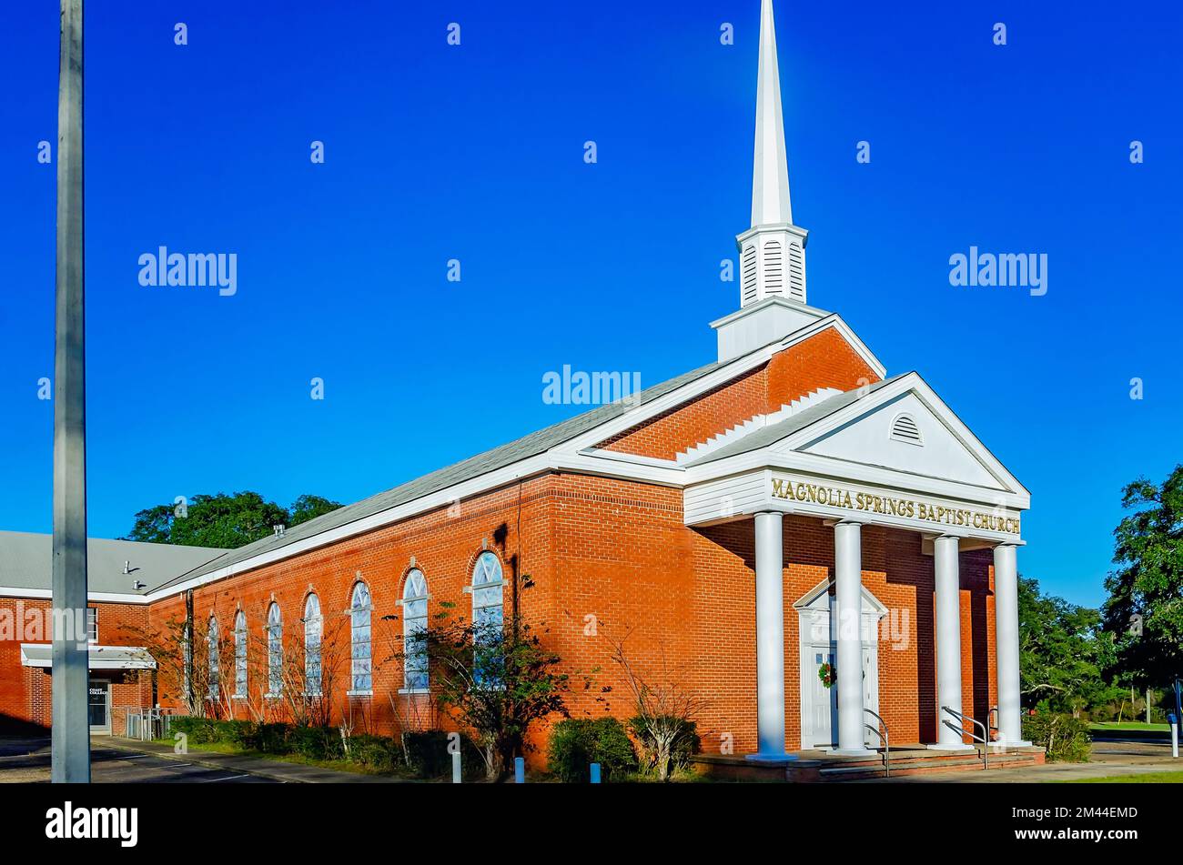Magnolia springs baptist church Fotos und Bildmaterial in hoher