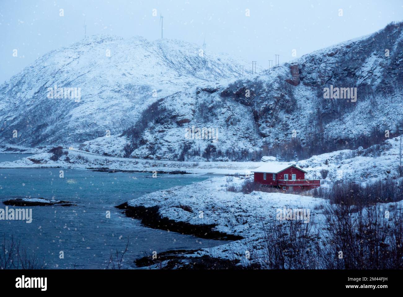 Nordische Ansichten Stockfoto