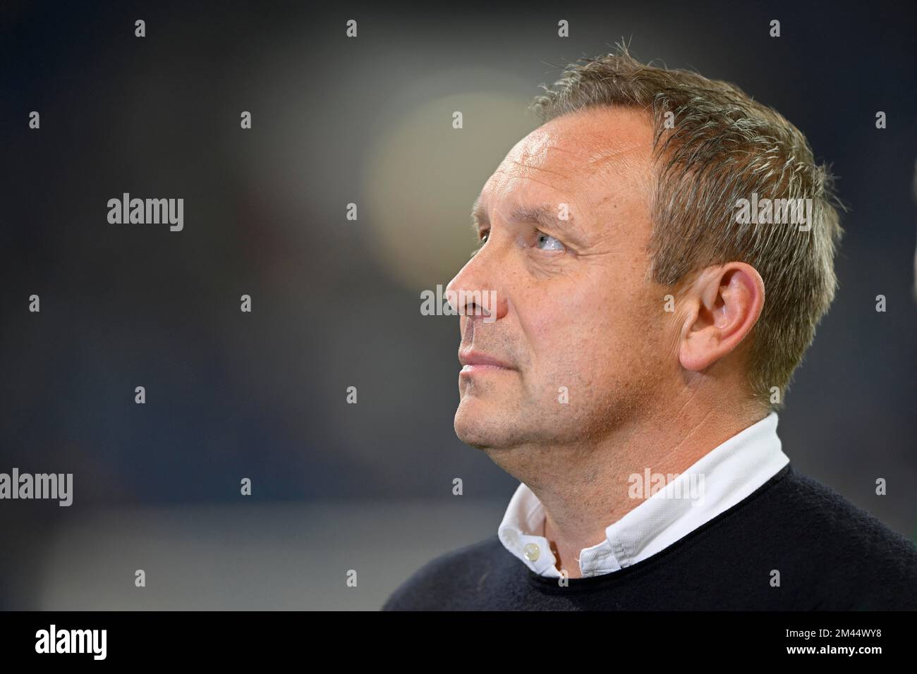 Coach Andre Breitenreiter TSG 1899 Hoffenheim, PreZero Arena, Sinsheim, Baden-Württemberg, Deutschland Stockfoto