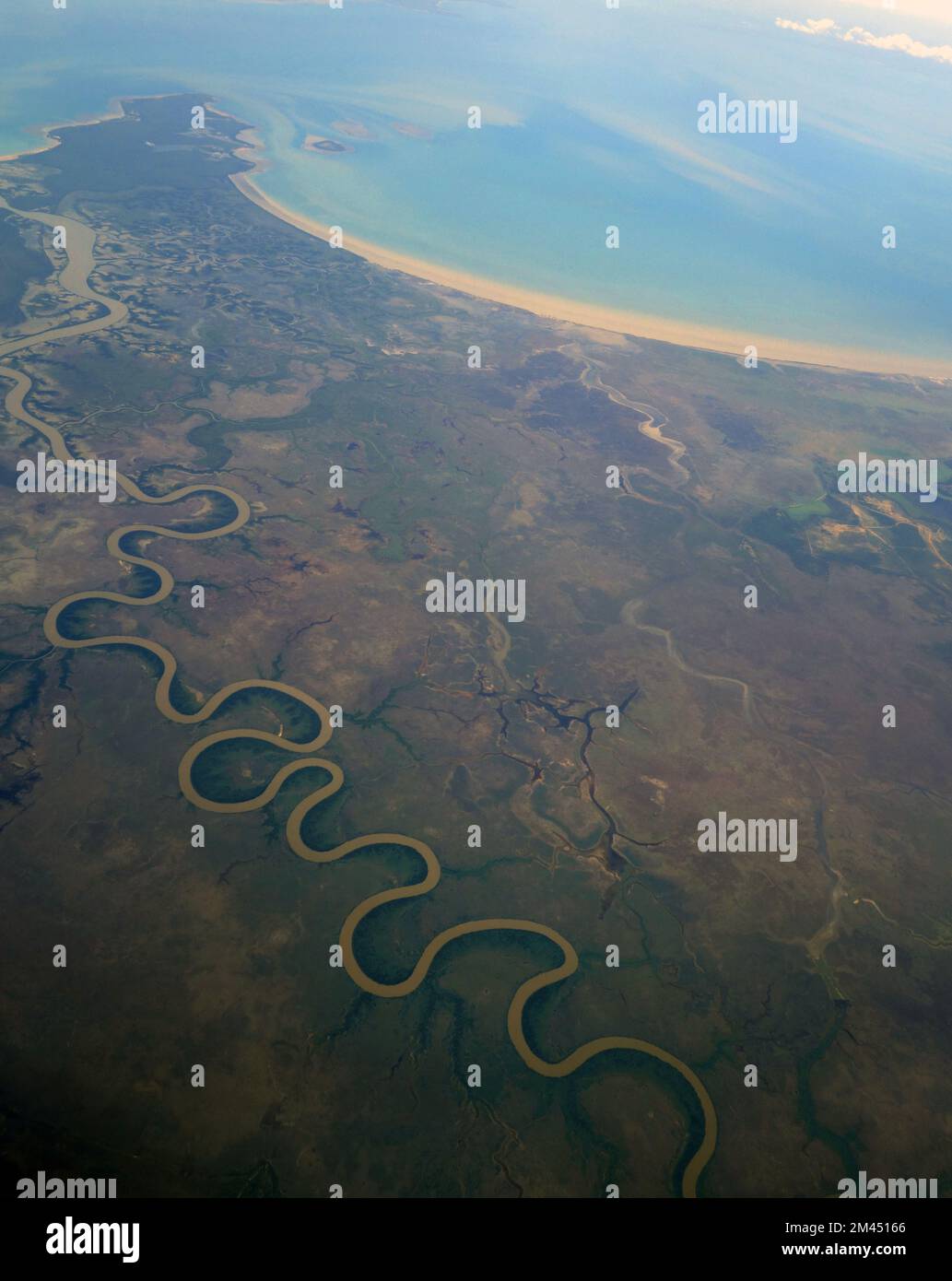 Marrett River, Bathurst Head, Princess Charlotte Bay, Queensland, Australien Stockfoto