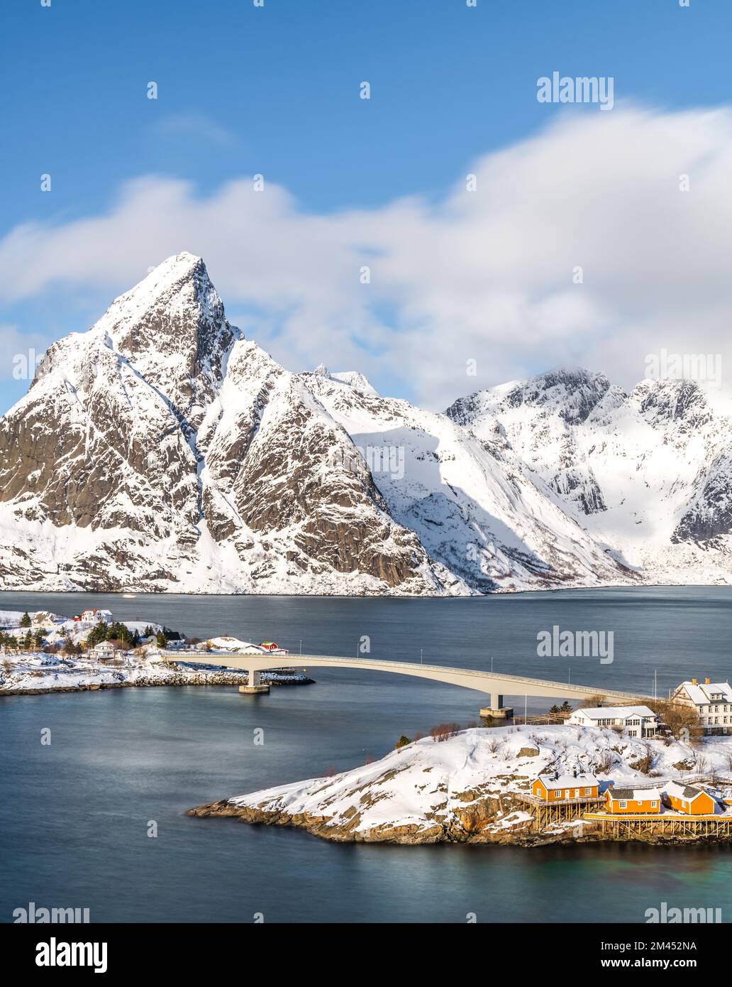 Farbbild Lofoten-Inseln, Norwegen Skandinavien Stockfoto