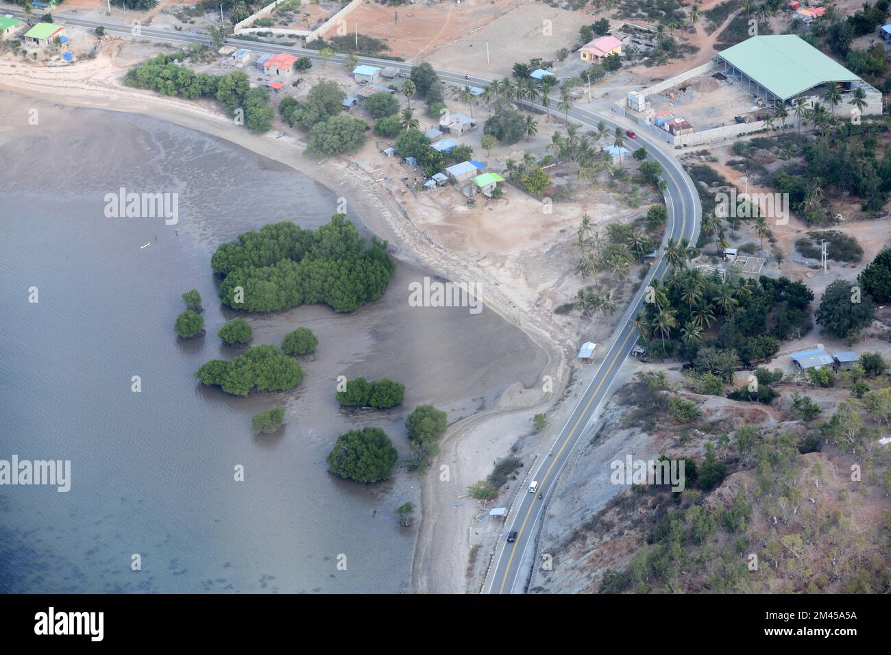 Landschaften im Land Timor-Leste Stockfoto