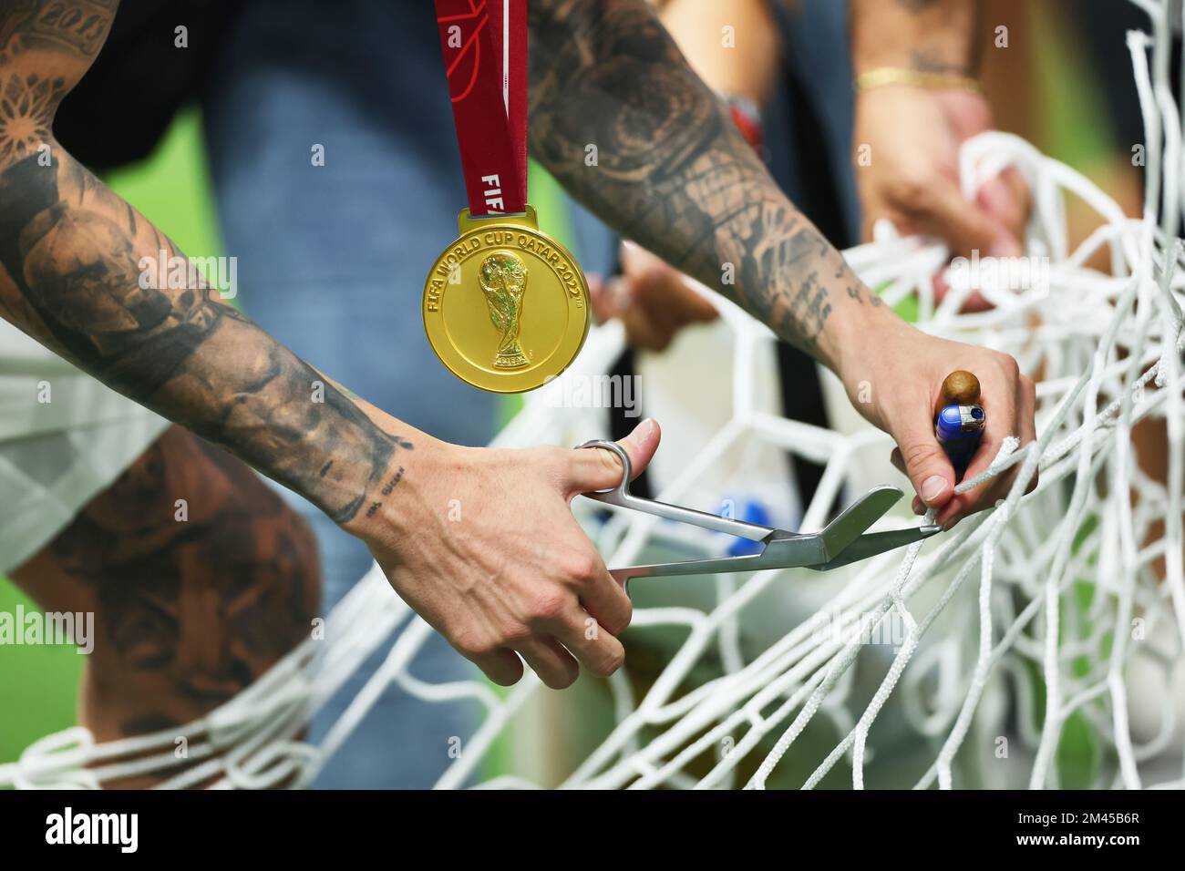 Lusail, Katar. 18.. Dezember 2022. Allgemeine Ansicht Fußball : FIFA Weltmeisterschaft Katar 2022 Preisverleihung im Lusail Stadion in Lusail, Katar . Kredit: Naoki Morita/AFLO SPORT/Alamy Live News Stockfoto