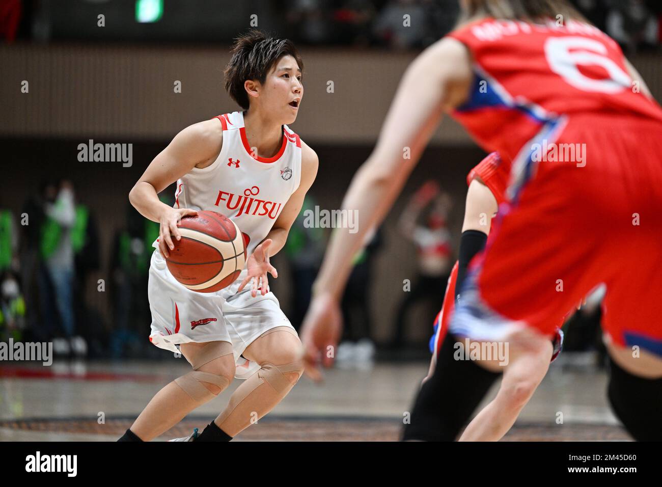 Yoyogi 2. Gymnasium, Tokio, Japan. 17.. Dezember 2022. Rui Machida (REDWAVE), 17. DEZEMBER 2022 - Basketball : das 89.. Halbfinalspiel der Empress's Cup All Japan Basketball Championship zwischen Fujitsu Red Wave - Denso Iris im Yoyogi 2. Gymnasium, Tokio, Japan. Kredit: MATSUO.K/AFLO SPORT/Alamy Live News Stockfoto