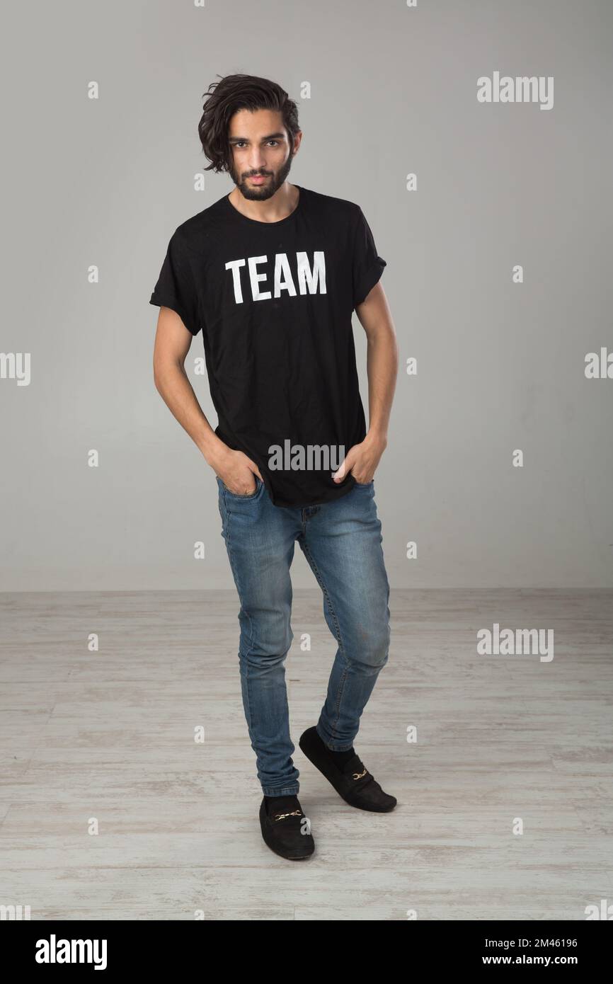 Porträt eines Expat-Araber Stockfoto