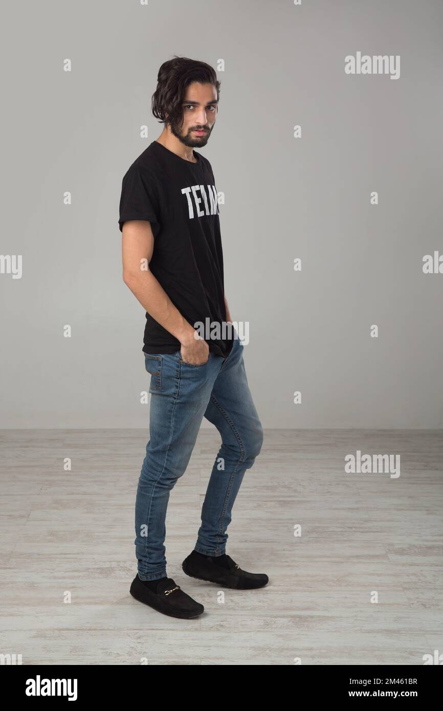 Porträt eines Expat-Araber Stockfoto