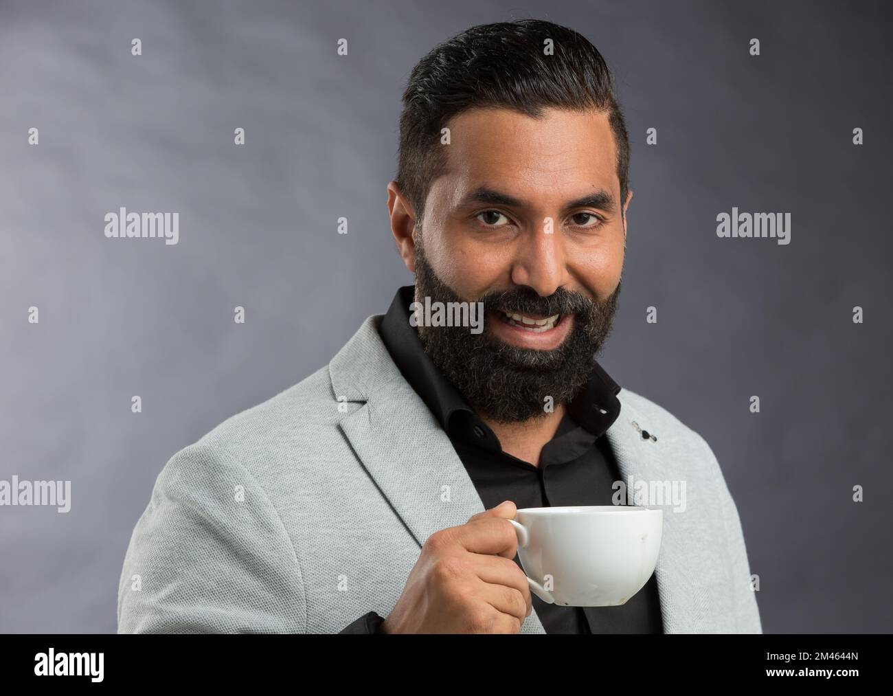 Porträt eines Expat-araber. Stockfoto