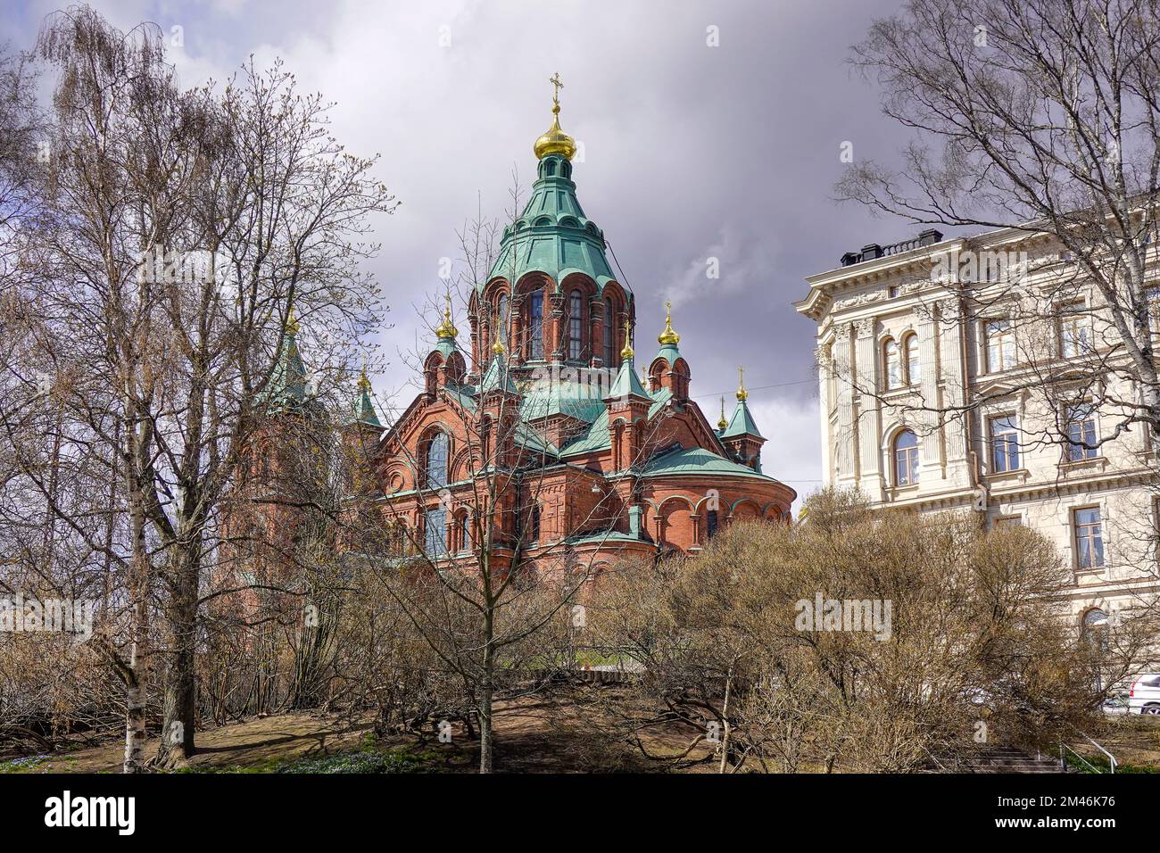 Uspenski-Kathedrale, Helsinki, Finnland Stockfoto