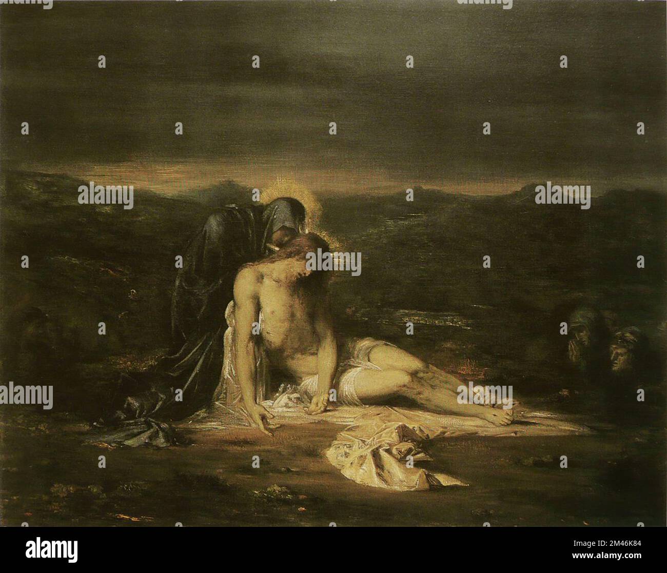 gustave moreau Vintage-Gemälde Stockfoto