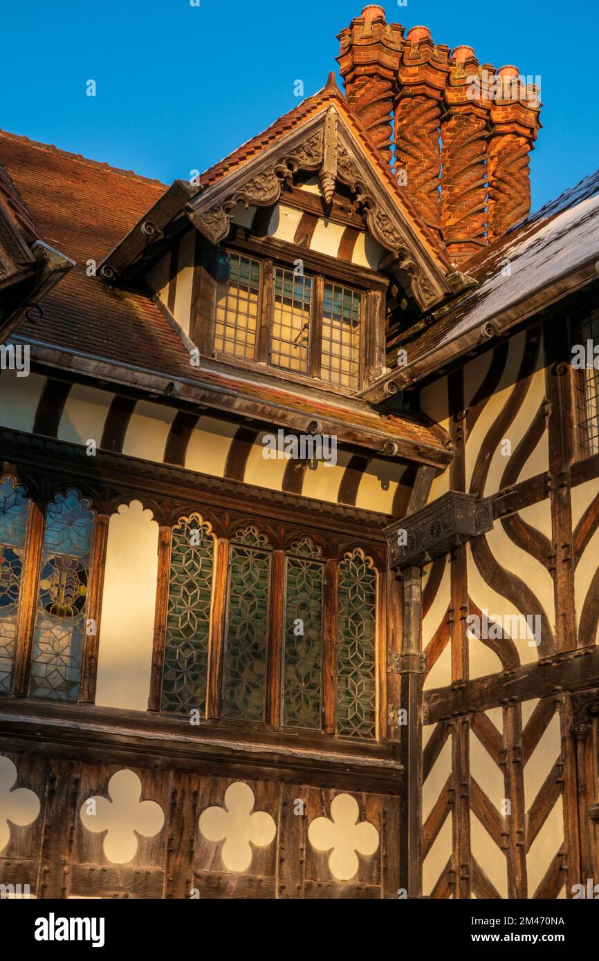 Wightwick Manor Stockfoto