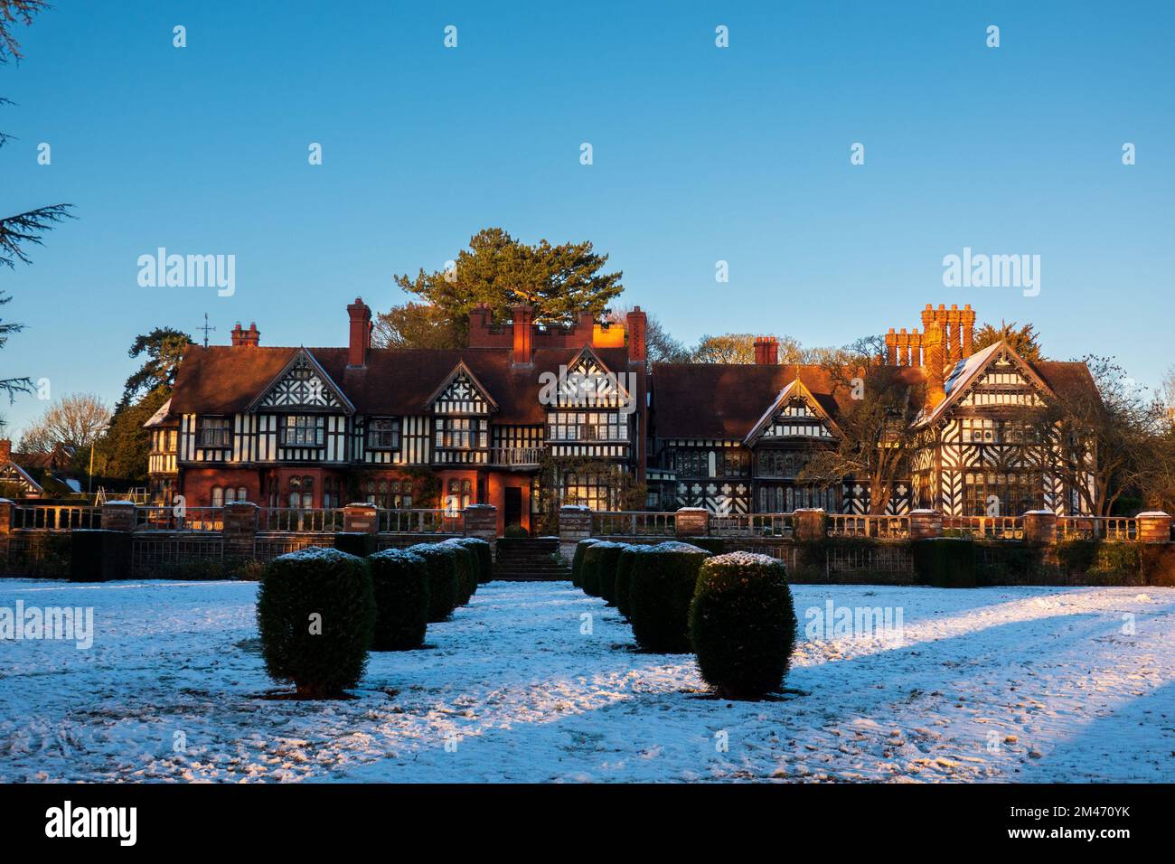 Wightwick Manor Stockfoto
