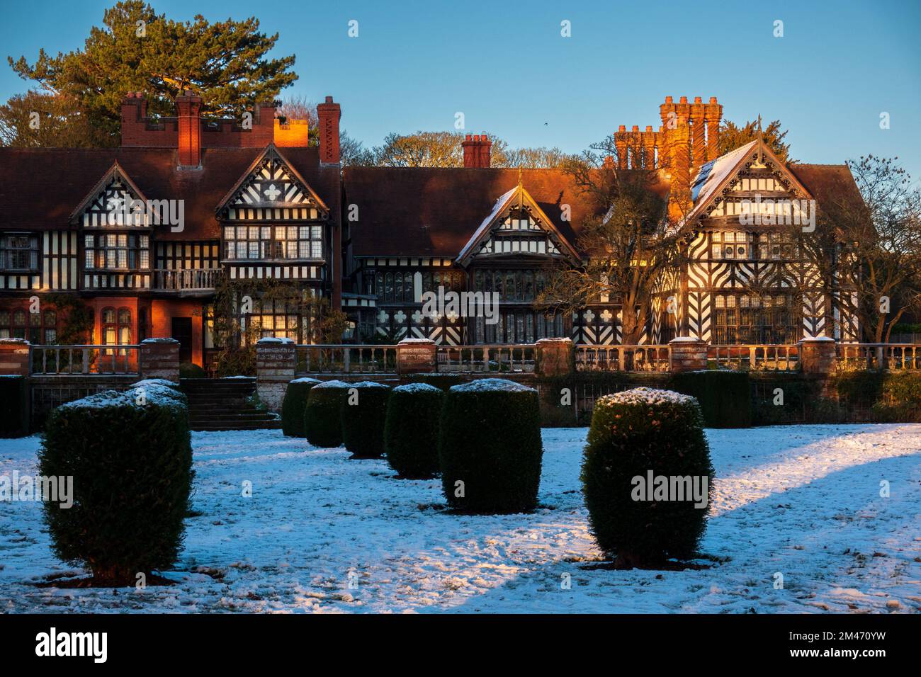 Wightwick Manor Stockfoto