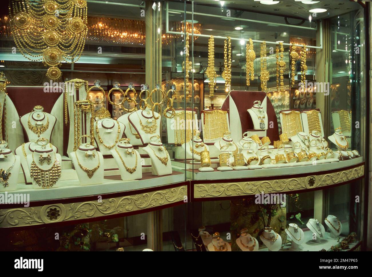 Gold Souk, Diera, Dubai Stockfoto