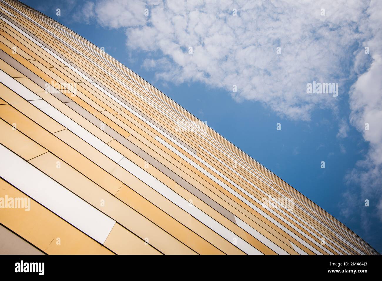 Velodrome Arena, Pride Park, Derby, Derbyshire an einem Sommertag. Stockfoto