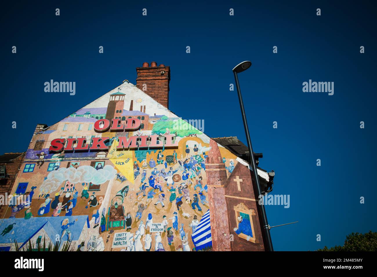 Alte Seidenmühle, öffentliches Haus, Derby, Großbritannien Stockfoto