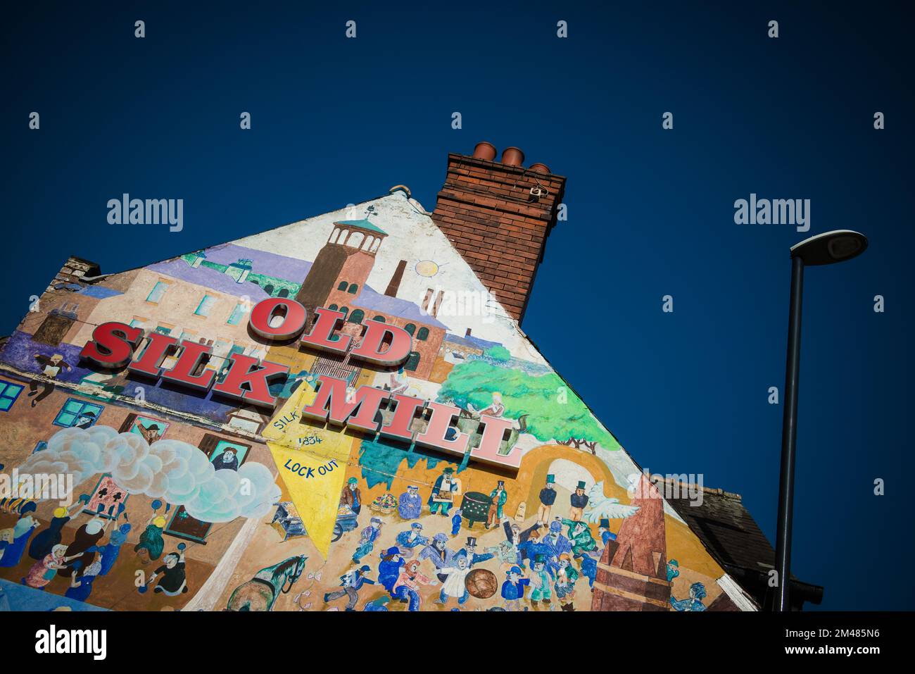 Alte Seidenmühle, öffentliches Haus, Derby, Großbritannien Stockfoto