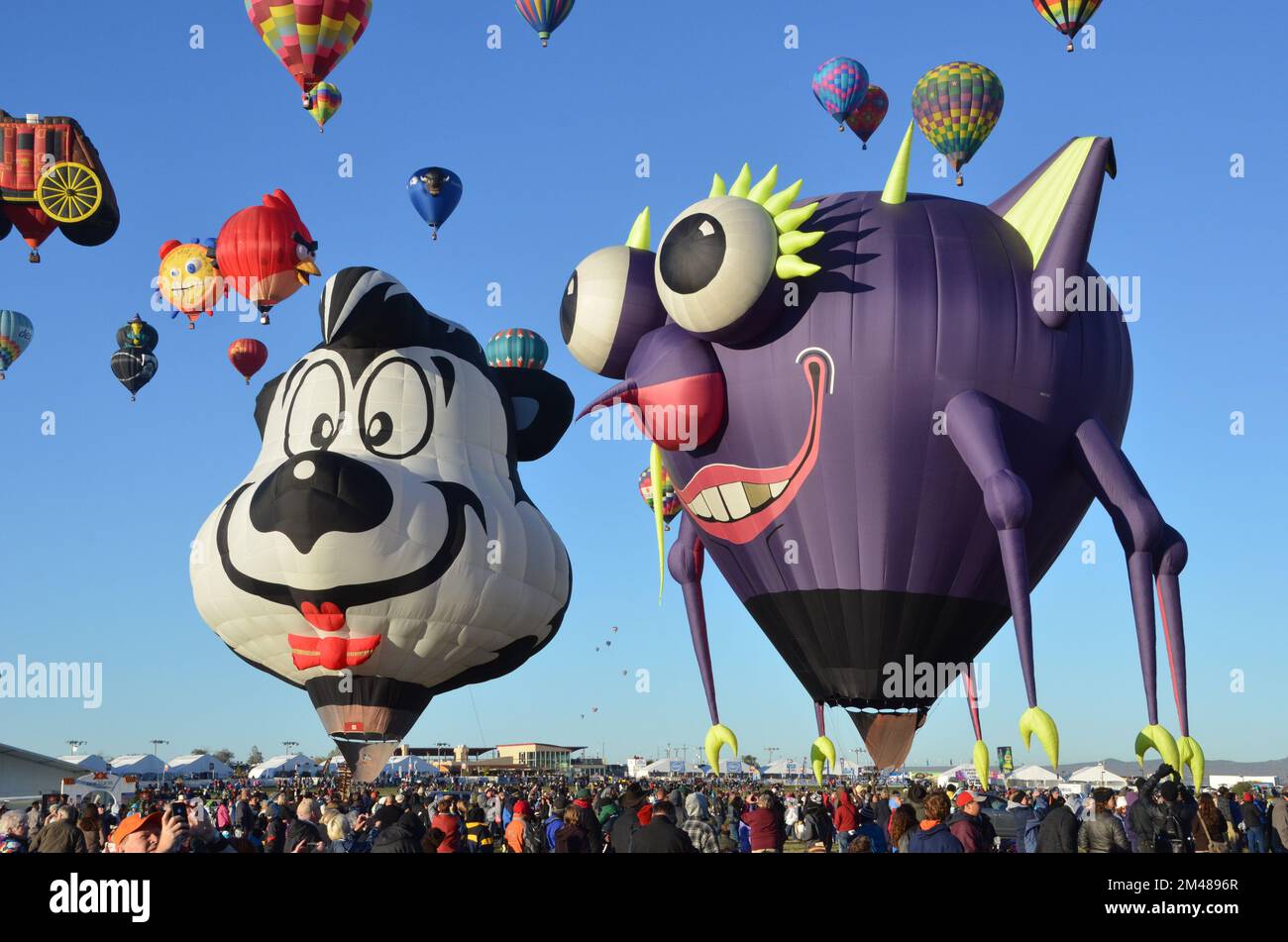 Albuquerque International Balloon Fiesta Stockfoto