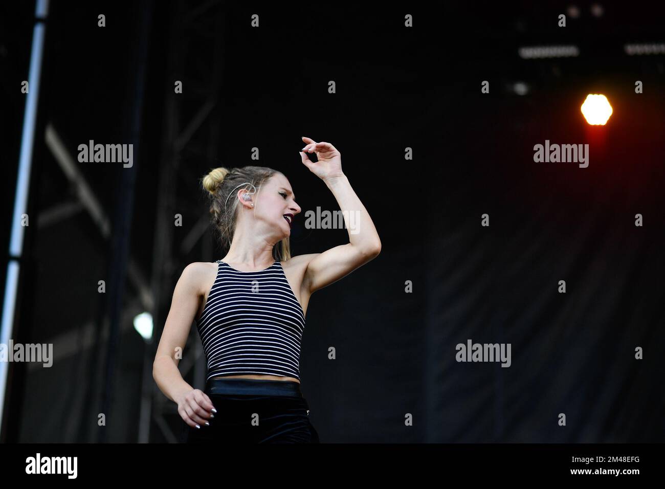 The Meadows - Marian Hill im Konzert Stockfoto