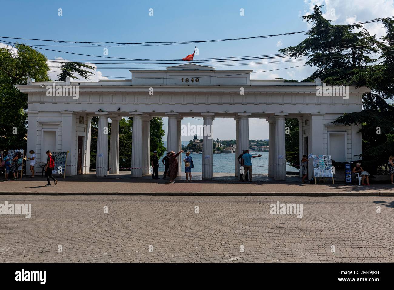 Sewastopol, Krim, Russland Stockfoto