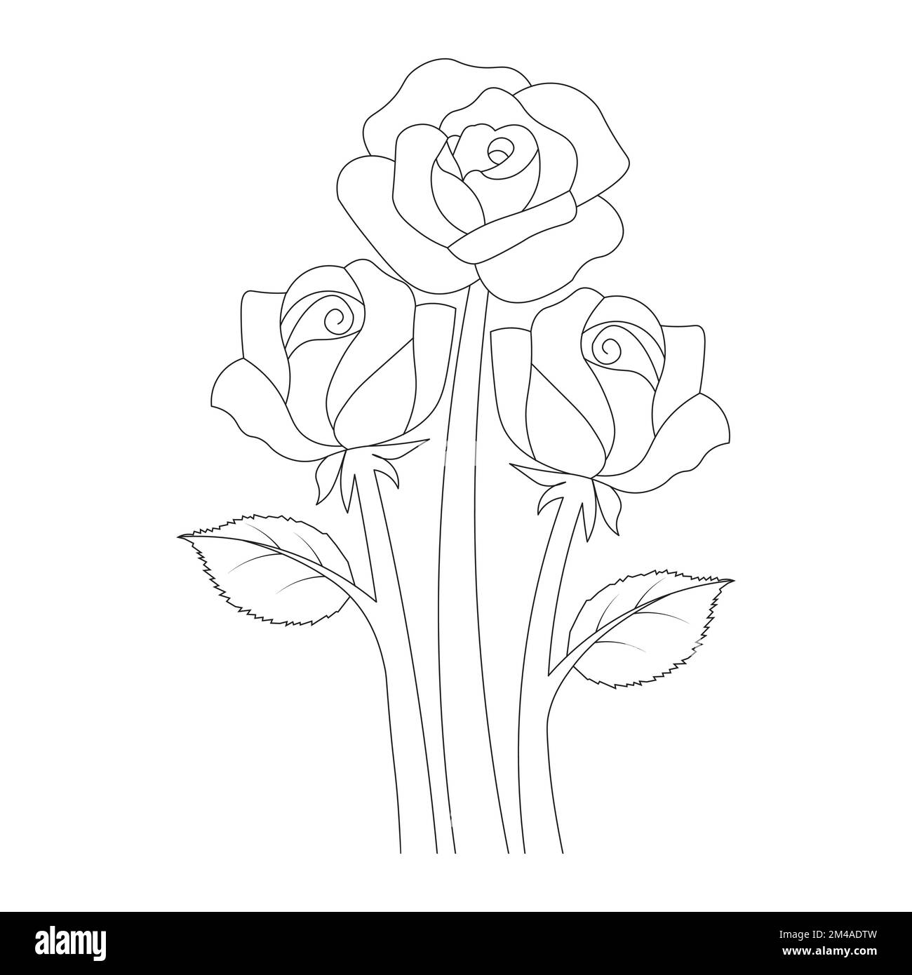 Ausmalbilder rosen kaufen Alamy