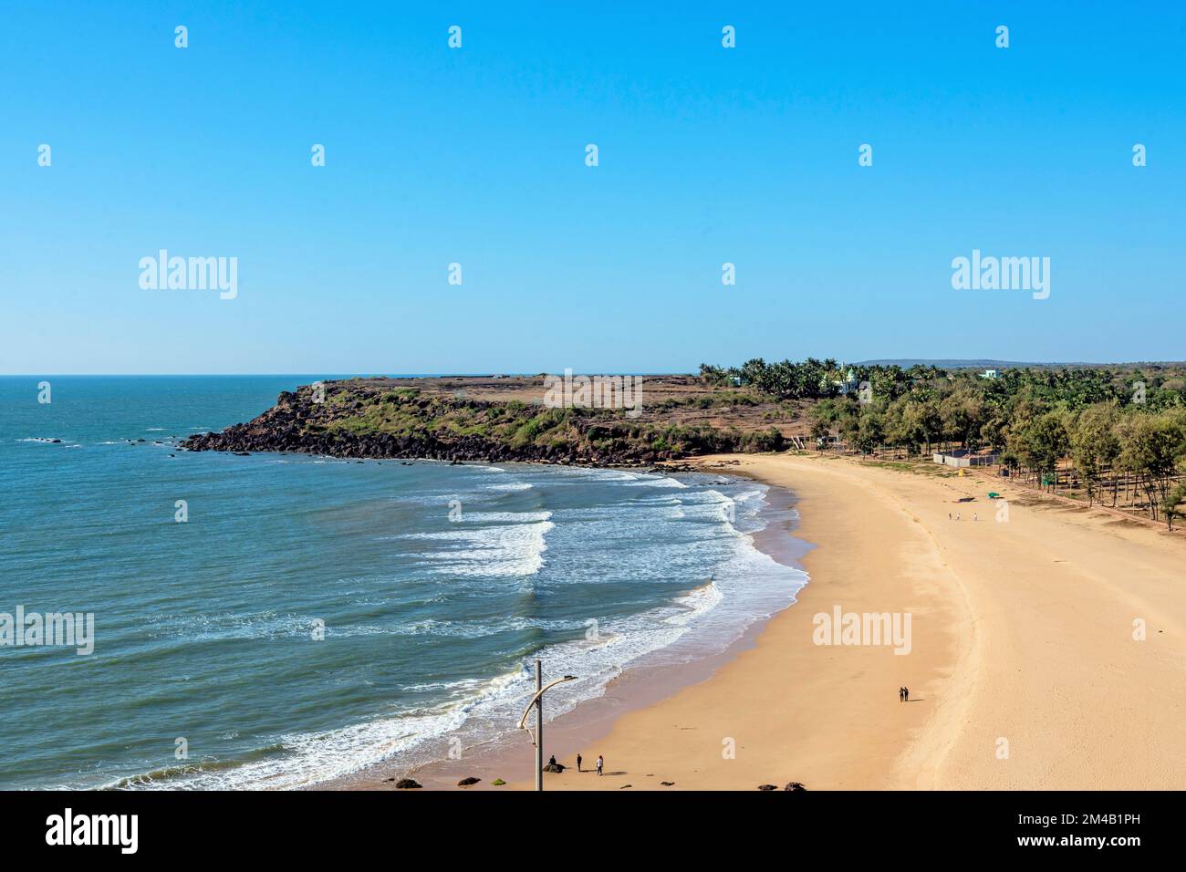 Devgad Beach, Devgad, Konkan, Sindhudurg District, Maharashtra, Indien Stockfoto